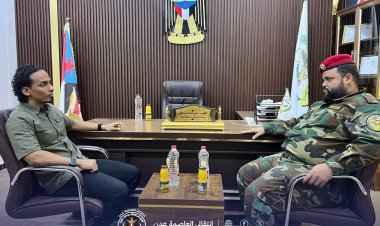 السقاف يزور ميناء المنطقة الحرة بالعاصمة عدن ويطلع على الجهود الأمنية المبذولة