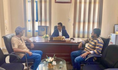 وكيل حضرموت الجيلاني يلتقي ممثلي منظمة “ميرسي كور” لمناقشة مشروع تسريع الأمن الغذائي في يبعث والضليعة