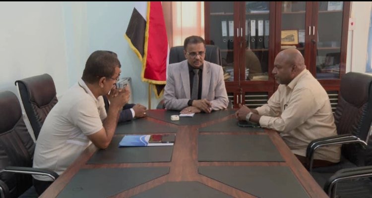 الأمين العام لمحلي حضرموت يناقش استعدادات نادي تضامن حضرموت للمشاركة في بطولة أبطال أندية الخليج للعام 2025م - 2026م