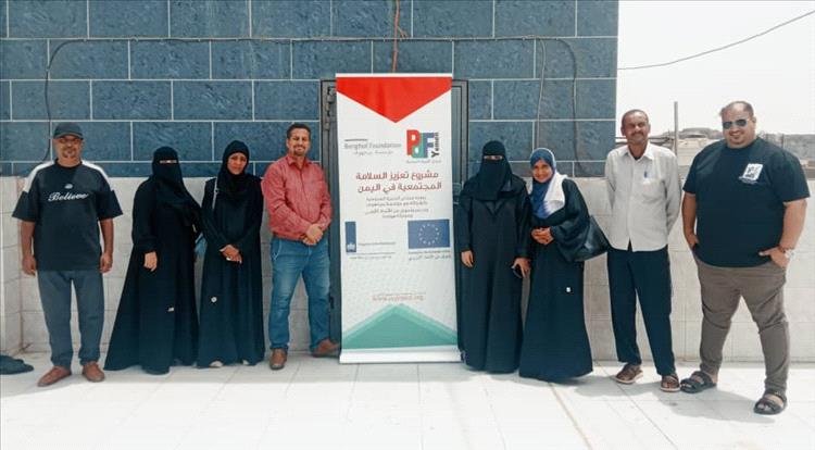 لجنة السلامة المجتمعية بعدن تقيم المرحلة الثانية من المبادرات المنفذة