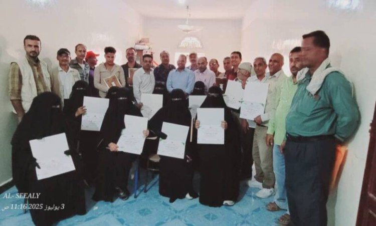 الضالع.. اختتام دورة تدريب المدربين الأساسيين “الحد من مخاطر الكوارث”