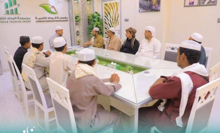 وفد مؤسسة الصفوة يبحث مع مؤسسة الوداد للتنمية التنسيق والتعاون المشترك