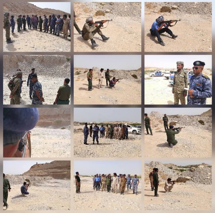 مديرية أمن الشحر تُنفذ مشروع الرماية الحية لمنتسبيها لرفع الكفاءة الأمنية