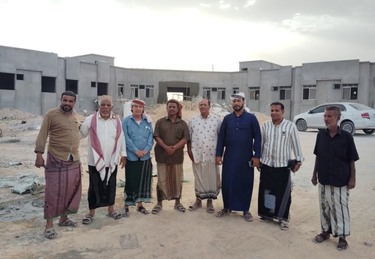 انتقالي الشحر يطّلع على سير العمل في مشروع معهد "أحمد السيد عبدالوهاب النقيب" للتعليم الفني