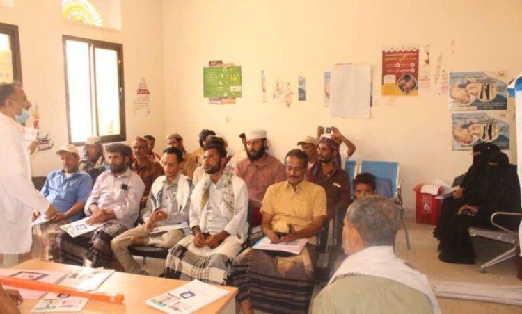 تدريب فرق المشرفين والعاملين المشاركين في حملة التحصين ضد مرض شلل الاطفال بكرش القبيطة