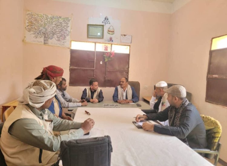 مدير عام مديرية نصاب يلتقي وفد مؤسسة أيادي الخير الكويتية ويؤكد على الحاجة الملحة للتدخلات الإنسانية