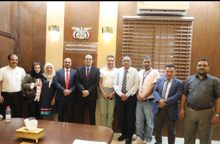 وزير الصحة يبحث مع مؤسسة التمويل الدولية تعزيز التعاون المشترك