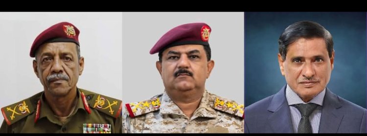 البحسني يتلقى اتصالات هاتفية من وزير الدفاع وقائد المنطقة العسكرية الثانية للاطمئنان على صحته