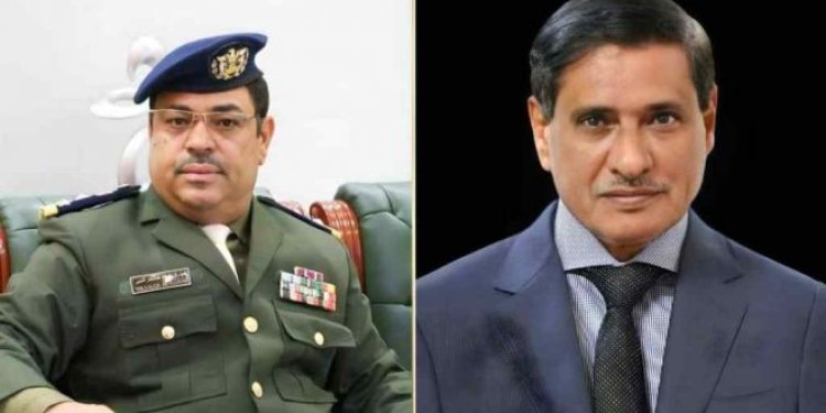 مدير كلية الشرطة بحضرموت التميمي يطمئن على صحة اللواء البحسني بعد نجاح عمليته الجراحية