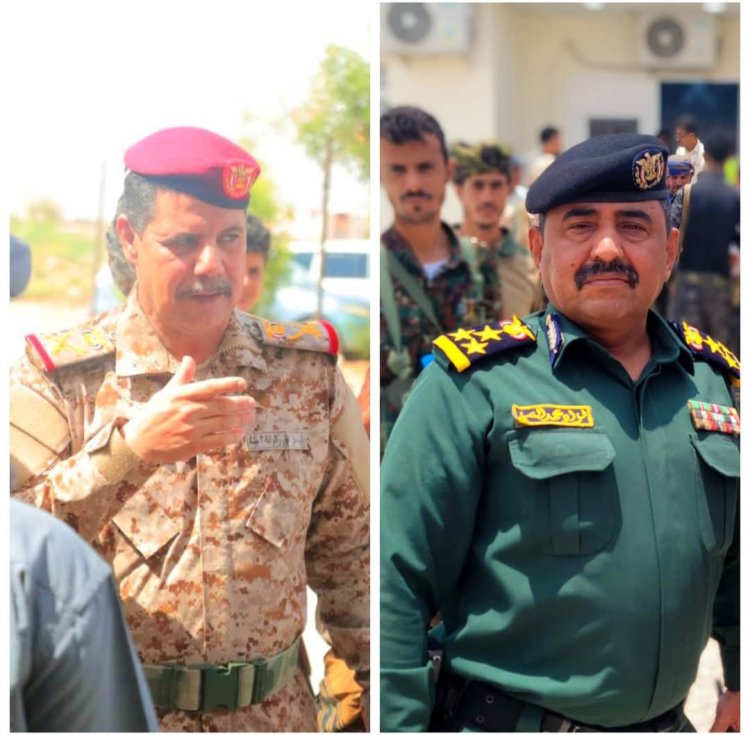 مدير عام شرطة شبوة يطمئن على صحة قائد محور عتق بعد أن إجراء عملية جراحية ناجحة