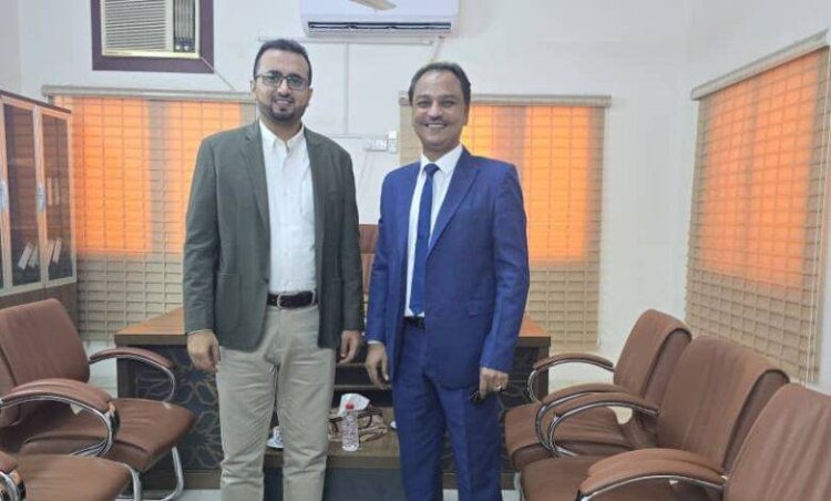 باعوم يسلم رئيس هيئة الأراضي ملفًا موثقًا بوقائع فساد جسيم في أراضي الدولة بالعاصمة عدن