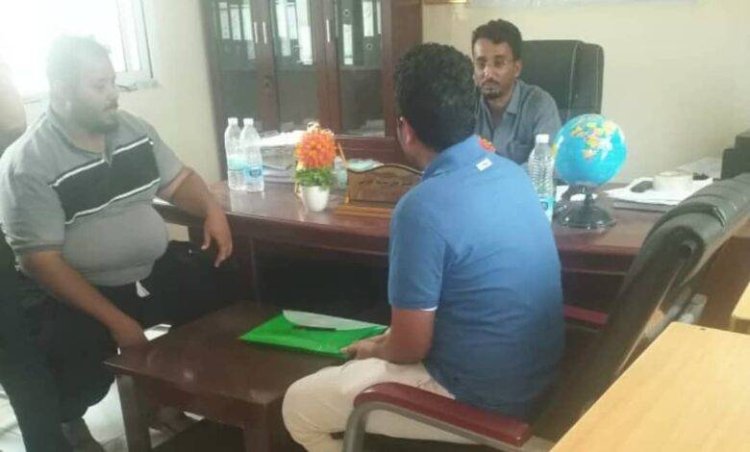 مدير مكتب مأمور الملاح يطلع على برنامج عمل فريق منظمة الإغاثة الدولية لتحسين الوضع الصحي