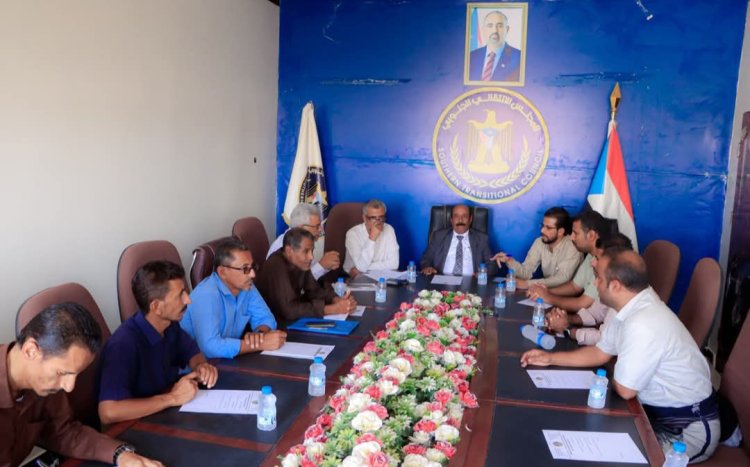 تنفيذية انتقالي شبوة تناقش عددًا من القضايا التنظيمية والإدارية بالهيئة