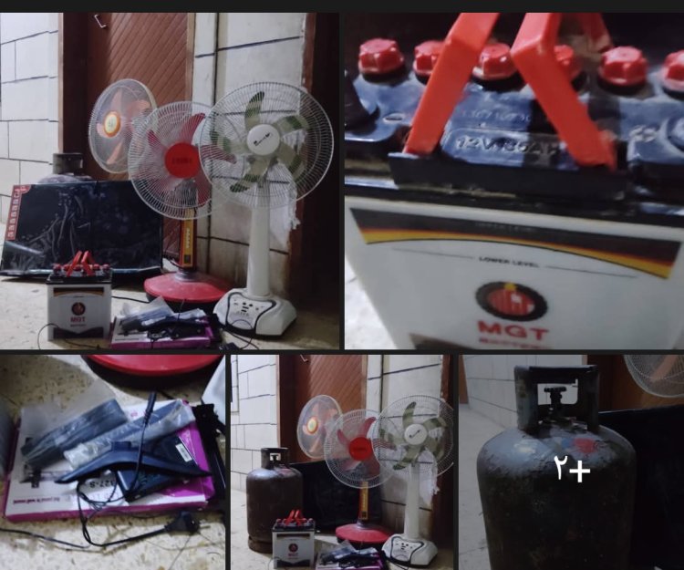 مركز شرطة الديس يضبط تشكيل عصابي مكون من 4 أشخاص يقوموا بالسرقة من المنازل.