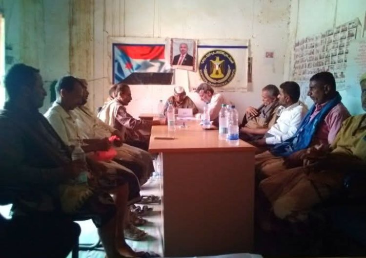 تنفيذية انتقالي الوضيع تناقش تقارير إنجاز إداراتها لشهر يونيو