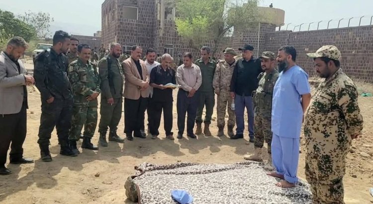 النيابة العامة بمحافظة الضالع تنفذ حكم القصـ.اص الشرعي بحق المحكوم عليه نجيب علي صالح الحساني