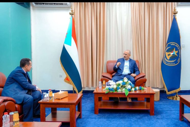 الرئيس الزُبيدي يطّلع على سير العمل التنظيمي بانتقالي لحج ويشدد على فاعلية الأداء