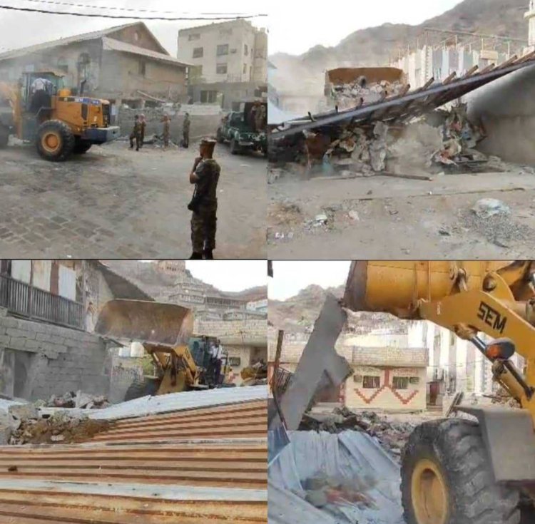 وحدة حماية الأراضي تؤمّن إزالة بناء عشوائي في مديرية التواهي