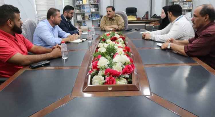 العميد جبر يناقش اوضاع المهاجرين الأفارقة مع منظمة الهجرة الدولية