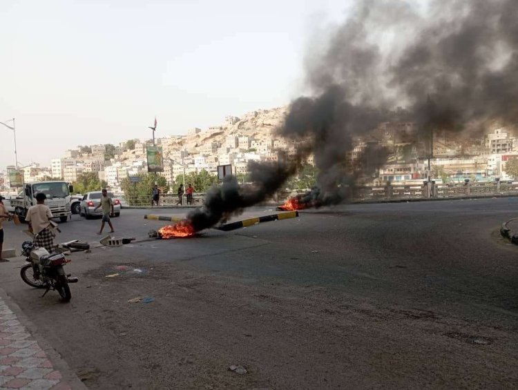 المكلا تشهد احتجاجات غاضبة