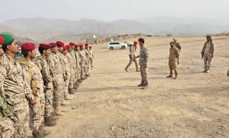 العميد نصر اليافعي يطّلع على جاهزية اللواء الثالث دعم وإسناد بمحور أبين