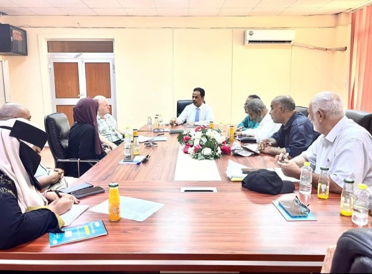 لقاء تنسيقي بين وزارة الزراعة والأسماك و(UNDP)للإعداد لعقد ورشة عمل مع القطاع الخاص لبحث فرص الاستثمار في البنى التحتية للقطاع السمكي