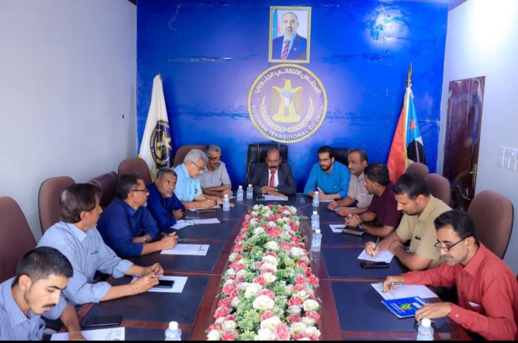 تنفيذية انتقالي شبوة تعقد اجتماعها الدوري لشهر يوليو