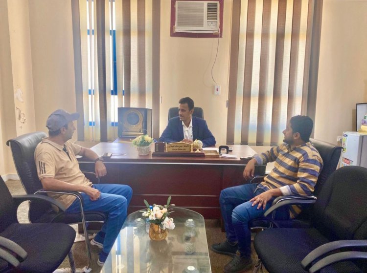 وكيل حضرموت الجيلاني يلتقي ممثلي منظمة “ميرسي كور” لمناقشة مشروع تسريع الأمن الغذائي في يبعث والضليعة