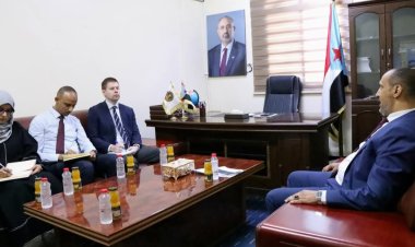 الشرفي يبحث مع مكتب المبعوث الأممي المستجدات السياسية والاقتصادية وجهود دعم الاستقرار