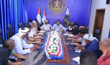 تنفيذية انتقالي وادي وصحراء حضرموت تعقد اجتماعها الدوري لشهر أغسطس