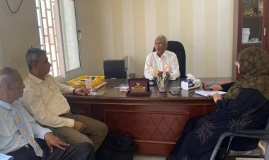 مجلس المستشارين يزور كلية التربية البدنية بجامعة عدن