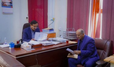 محافظ شبوة يؤكد على أهمية المسوحات الإحصائية في بناء قواعد بيانات محدثة