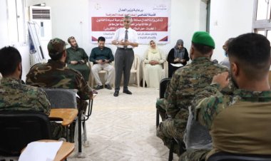 لجنة التوعية بسيادة القانون تواصل محاضراتها لمنتسبي قوات الحزام الأمني بعدن