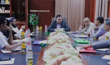 الوزير السقطري يبحث مع مؤسسة ينابيع الخير مشروع دعم وتحسين سبل العيش للصيادين في محافظة سقطرى