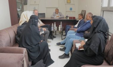 لقاء بالشحر يبحث رفد مستشفى الشحر العام بكادر طبي أجنبي مع منظمة أطباء بلا حدود