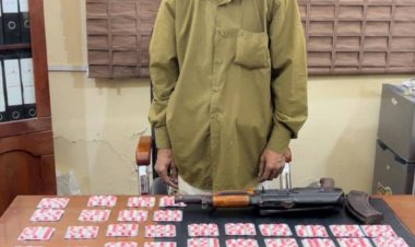 الإدارة العامة لمكافحة المخدرات بالحزام الأمني تضبط مروج حبوب "بريجبالين" وبحوزته 60 شريطا