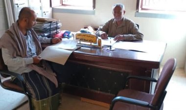 رؤساء أقسام التعليم والتوجيه بتربية دوعن يتفقدون دوام الإدارات المدرسية وتسجيل الطلاب بمدارس المديرية