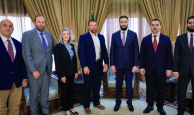 الشرع يستقبل وفدا من الكونجرس الأمريكي في دمشق