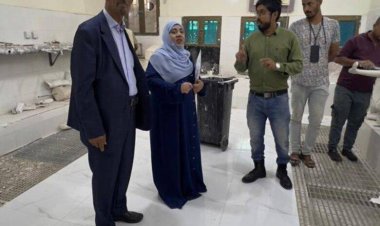 اللجنة الاستشارية لشؤون الصحة والسكان والبيئة بمجلس المستشارين تطلع على عمل مركز الأطراف الصناعية والعلاج الطبيعي بالعاصمة عدن