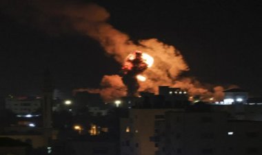 غارة إسرائيلية تستهدف بلدة الحوش جنوبي لبنان