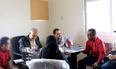 فريق التوجيه والرقابة الرئاسي يطلع على نشاط مديري إدارات الهيئة التنفيذية لانتقالي لحج