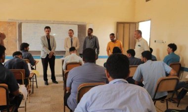 تدشين الامتحانات الوزارية بمعاهد التعليم الفني بساحل حضرموت