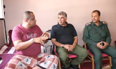 العميد المنهالي يطمئن على صحة مساعده لشؤون البشرية ومدير القيادة والسيطرة بالأمن العام