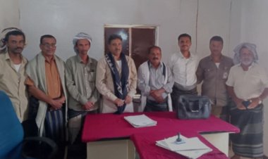 إجراء دور استلام وتسليم رسمي لمكتب الأشغال العامة والطرق بمديرية رضوم