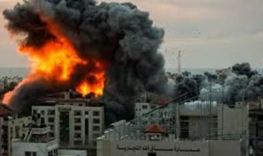 غارات إسرائيلية مكثفة على مخيم النصيرات