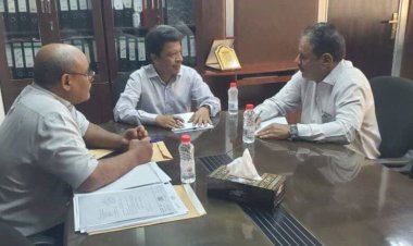 تجارة لحج تبحث مع شركة النفط معالجات عاجلة لتفاوت اجور نقل الوقود بالمحافظة