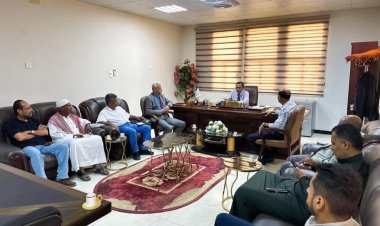 فريق الرقابة والتوجيه الرئاسي يزور جامعة العلوم والتكنولوجيا فرع حضرموت