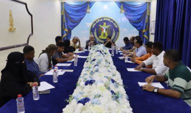 تنفيذية انتقالي حضرموت تناقش الأوضاع الاقتصادية والسياسية بالمحافظة