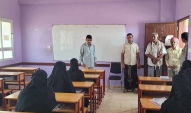 مدير عام مديرية الضليعة، ومدير تربية الضليعة يدشنان العام الدراسي الجديد2025-2026م