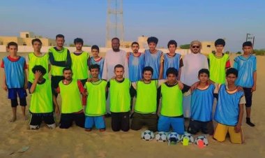 انتقالي ثمود يقدم مستلزمات رياضية لفريق شباب ثمود